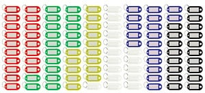 Preisvergleich Produktbild WESTCOTT Schlüsselanhänger farbsortiert, 100 St.