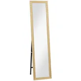 ComfortXL Standspiegel, Natur, Holzwerkstoff, 37x157x3.4 cm, Spiegel, Standspiegel