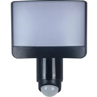 Lutec Sunshine mit einstellbarem PIR-Bewegungssenor, 16,5W, IP44, Kunststoff grau