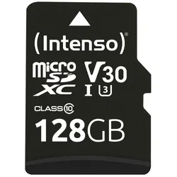 Intenso 128GB microSDXC Class10 UHS-I Professional + SDAdapter