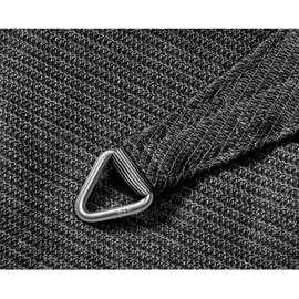 gardenson Sonnensegel Coolfit grau