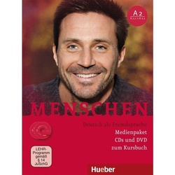 Hueber Verlag Hörspiel-CD Menschen – Deutsch als Fremdsprache. Menschen A2. Medienpaket Audio…
