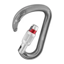 Petzl HMS-Karabiner Grau