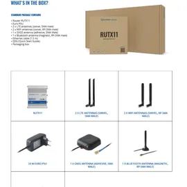 Teltonika RUTX11 LTE Dualband Router