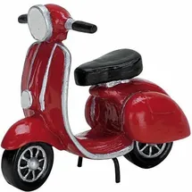 Lemax 74610 - Red Moped - Weihnachtsdorf Winterdorf