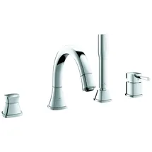 Grohe Grandera 4-Loch-Einhand-Wannenkombination Chrom