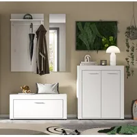 OTTO home AOSTA Sitzbank 200 x 35 x 191 cm weiß