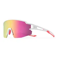 ROCKBROS Fahrradbrille für Kinder. polarisiert, UV-Schutz naturweiß NO SIZE