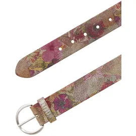Mustang Damengürtel Leder 4 cm bunt 100