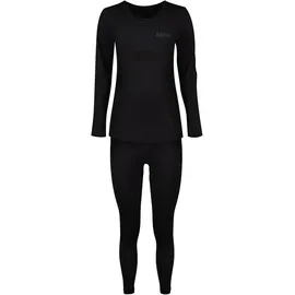 Lenz Merino Unterwäsche Set schwarz XS/S
