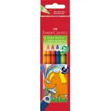 Faber-Castell Buntstifte Jumbo Dreikant 6er