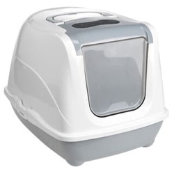 AniOne Katzentoilette Flip Cat M grau