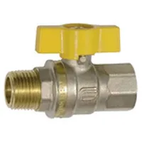 Riegler Kugelhahn DIN EN 331, DVGW, MS vern. Flügelgriff,