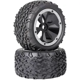 Reely Reifen 1:8 Monstertruck Schwarz-Grau