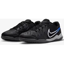 Nike Jr. Tiempo Legend 10 Academy IC schwarz/hyper royal/chrome 35