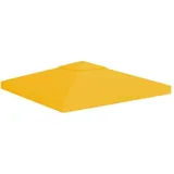 vidaXL Pavillon-Dachplane mit Kaminabzug 3 x 3 m Gelb