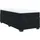 vidaXL Boxspringbett 100 x 200 cm Schwarz
