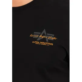 Alpha Industries Tonal Logo Print schwarz XL