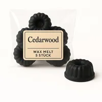 Duftmelt Cedarwood - Warmer Zedernholzduft | 5er Set - Duftwachs | Duftkerzen