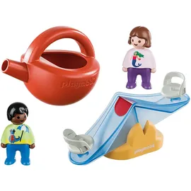 Playmobil 1.2.3 Wasserwippe mit Gießkanne 70269