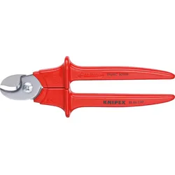 Kabelschere KNIPEX Länge: 230mm (VDE, isoliert)