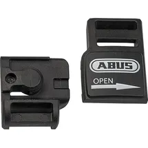 ABUS Fidlock Kinnverschluss Fahrradhelm schwarz