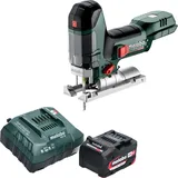 Metabo, Stichsäge, ST 18 LT 130 BL Akku Stichsäge 18 V 130 mm Brushless + 1x Akku 4,0 Ah + Ladegerät