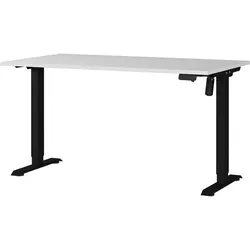 Tchibo - Elektrischer Schreibtisch »Profi« - 1x14,5x96,5cm - schwarz - Holz / Metall