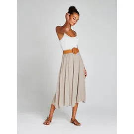 Apricot Midirock Damen Braun 34