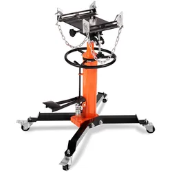VEVOR Hydraulischer Getriebeheber 1322 lbs 360° drehbare Räder für Autohebebühne