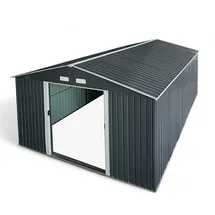 ALEOS. Gartenhaus 3,4 x 4,5 m Anthrazit