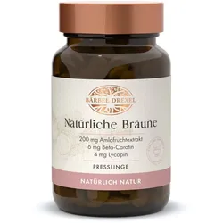 Natürliche Bräune Presslinge