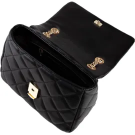Valentino Ocarina Flap Bag Kunstleder Black/Gold