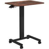 Vinsetto Computertisch, Braun, Kunststoff, 48x108x65 cm, Arbeitszimmer, Schreibtische, Bürotische