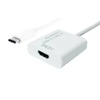 Value / HDMI Adapterkabel USB-C® Stecker, HDMI-A Buchse 0.10m