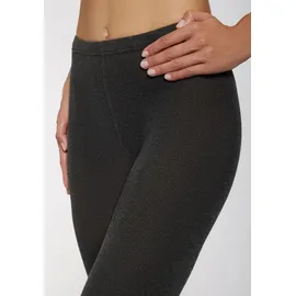 LAVANA Strickstrumpfleggings 2 Paar Grau 44/46