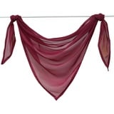 Joyswahl Querbehang Voile Triangle Schals Emma Deko Transparente Gardinen LxB 200x100cm Winerot 1er Pack