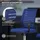 ML-Design Bürostuhl ergonomisch, Blau, Höhenverstellbarer Schreibtischstuhl mit Armlehnen, Computerstuhl mit atmungsaktiver Netzbespannung,