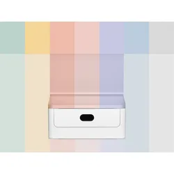 RAIN DESIGN Schreibtischständer für Monitor - White Aluminum - für Apple iMac (2