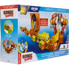 Jakks Pacific Sonic - The Hedgehog Go Go Racers Minifiguren Spielset Abschussrampen Deluxe