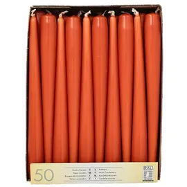 Papstar Leuchterkerzen 25 cm 50 St. weiß