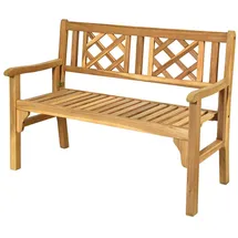 Costway Gartenbank 120 x 56 x 90 cm Beige