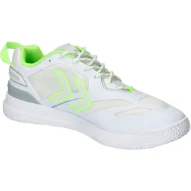 hummel Dagaz 2.0 (Dämpfung) weiss/lime Herren Handballschuhe weiß, Größe 44 - 44