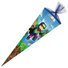 NESTLER Schultüte Blockscape 85cm mit Tüllverschluss