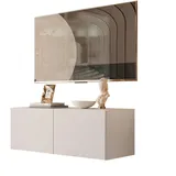 lookway COLGANTE TV-Lowboard 100x36x40 cm Beige MDF/Spanplatte