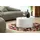 SalesFever Design-Couchtisch Weiß MDF rund 60 x 30 cm