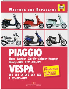 Haynes Wartung und Reparatur Piaggio Vespa, Bj. 91-09