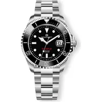 Gigandet Automatikuhr Edelstahl Saphirglas Sea Ground 300 Ceramic Date