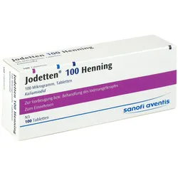 Jodetten 100 Henning 100 Mikrogramm