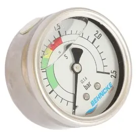 Behncke Manometer 0-2,5 bar R 1/8'